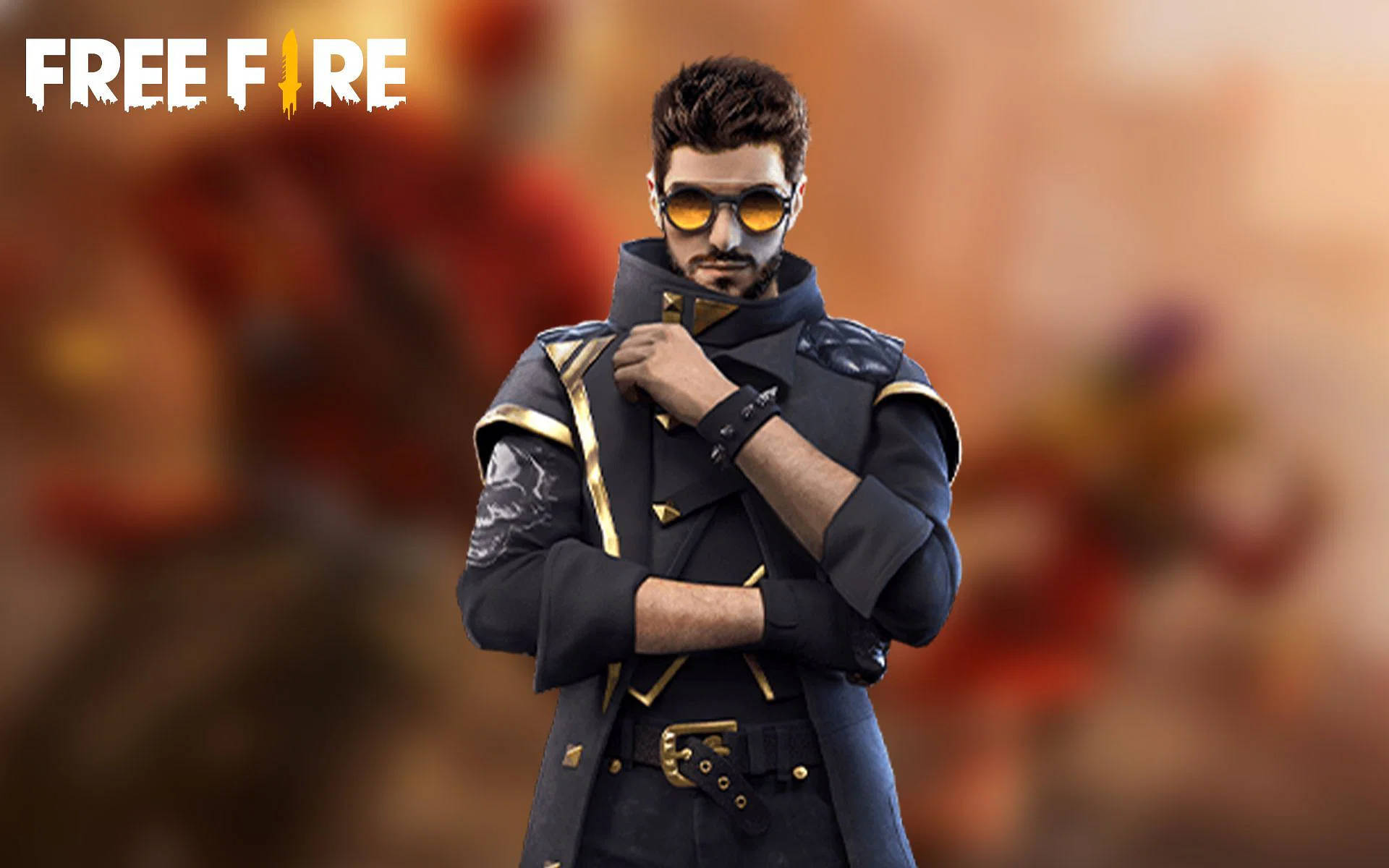 Free Fire Dj Alok Posing Wallpaper