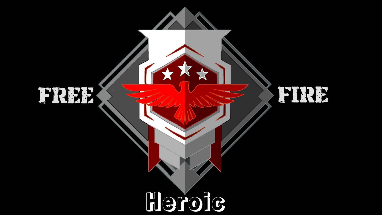 Free Fire Heroic Rank Wallpaper