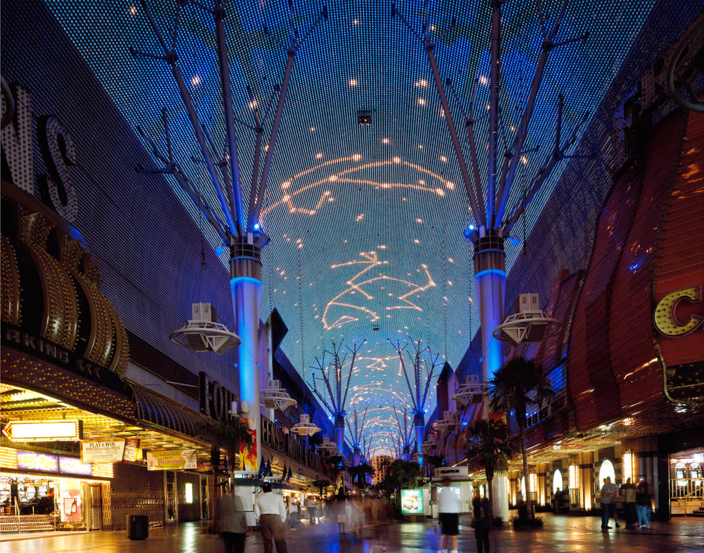 Fremont Street Interior Beauty Wallpaper