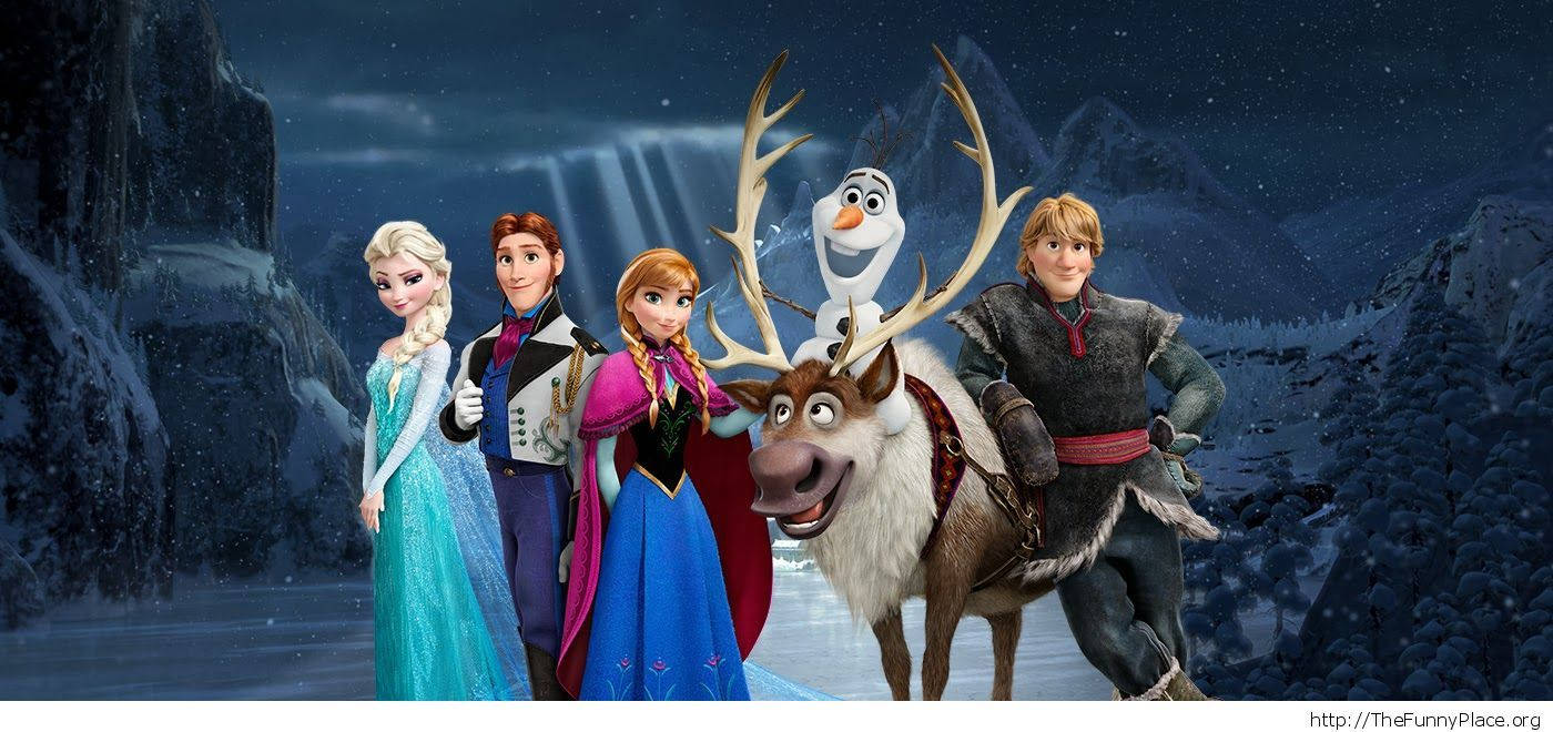 Frozen Movie Full Cast Wallpaper