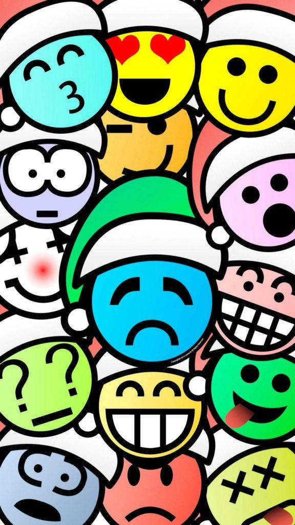 Full Hd Phone Emoticons Drawing Wallpaper