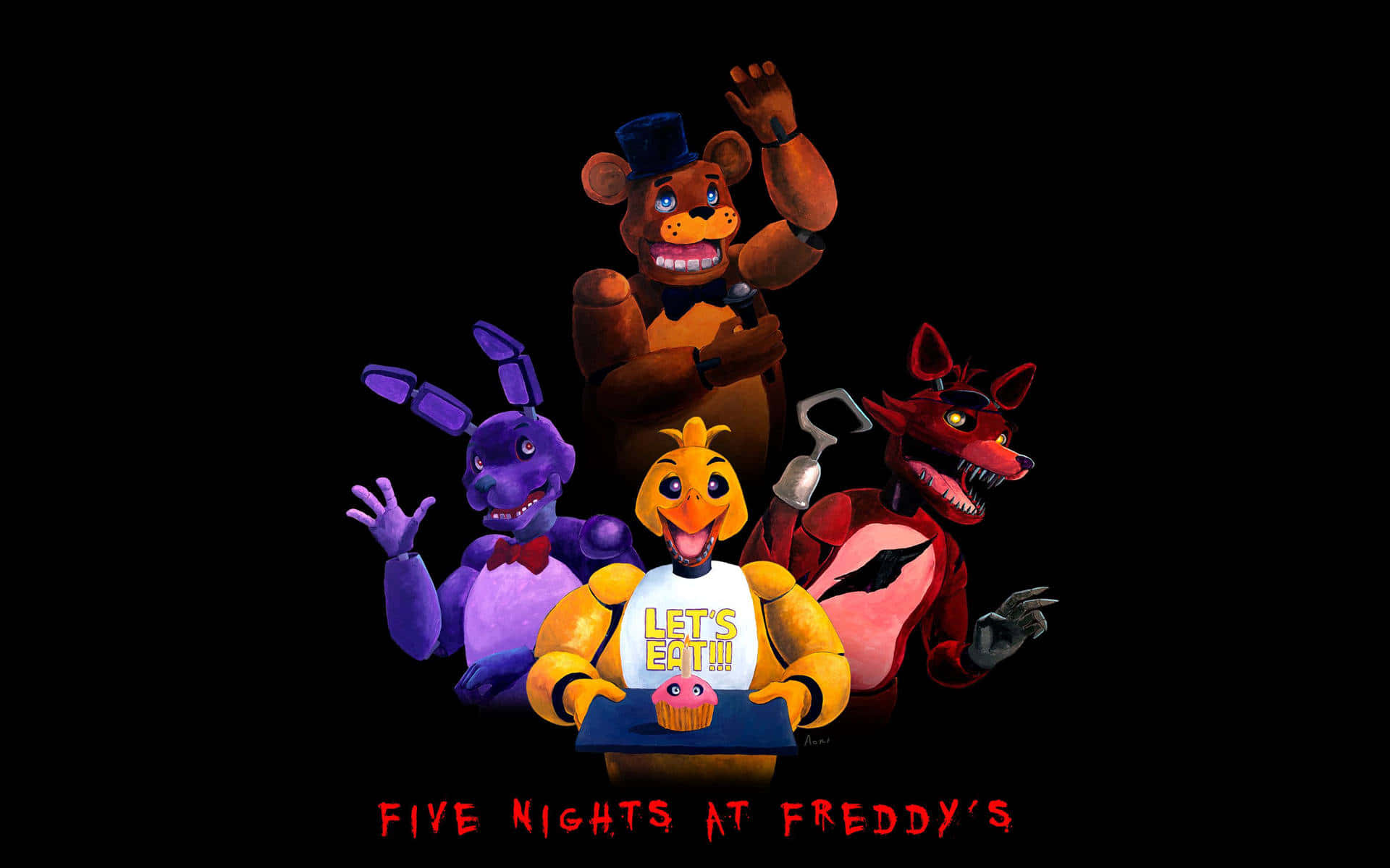 Fun And Adventure With Cutefnaf! Wallpaper