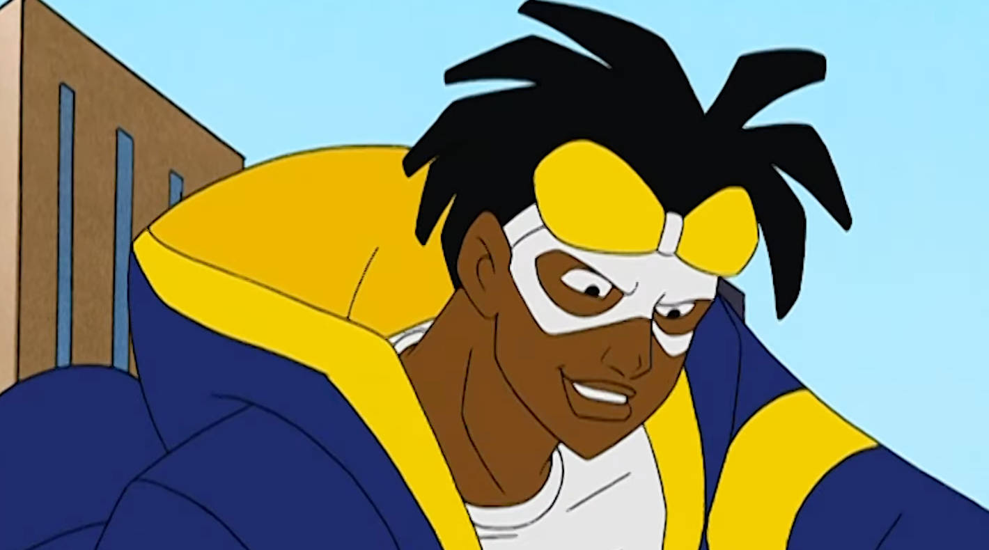 Fun Static Shock Cartoon Still Wallpaper