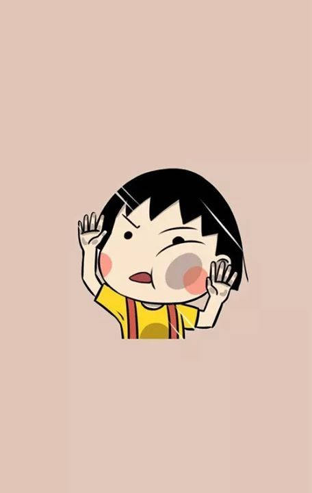 Funny Chibi Maruko Chan Wallpaper