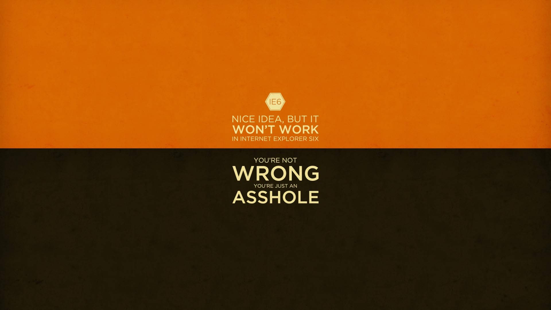 Funny Computer Calling Out Mockery Wallpaper | WallpapersOK