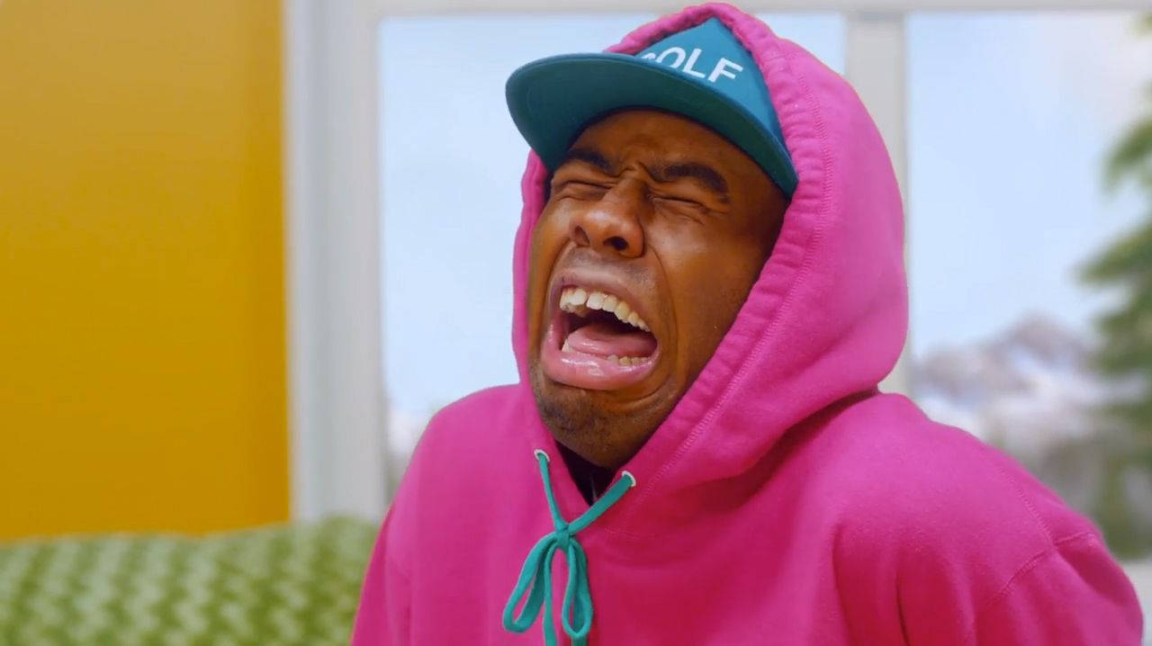 Funny Crying Tyler The Creator Wallpaper