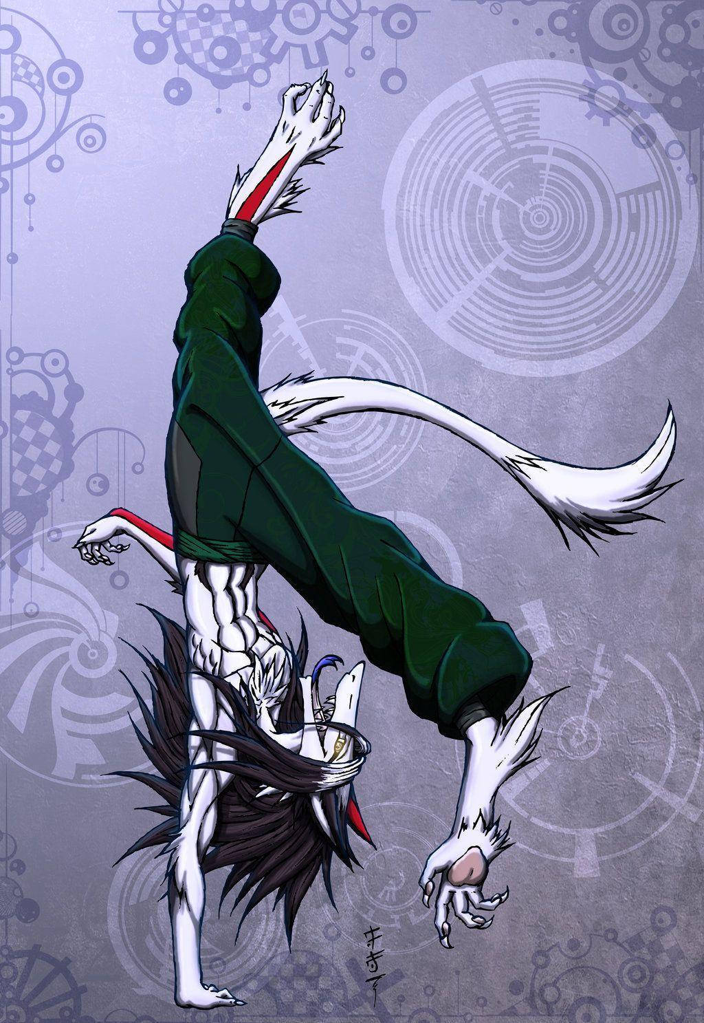 Furry Capoeira Fighter Wallpaper