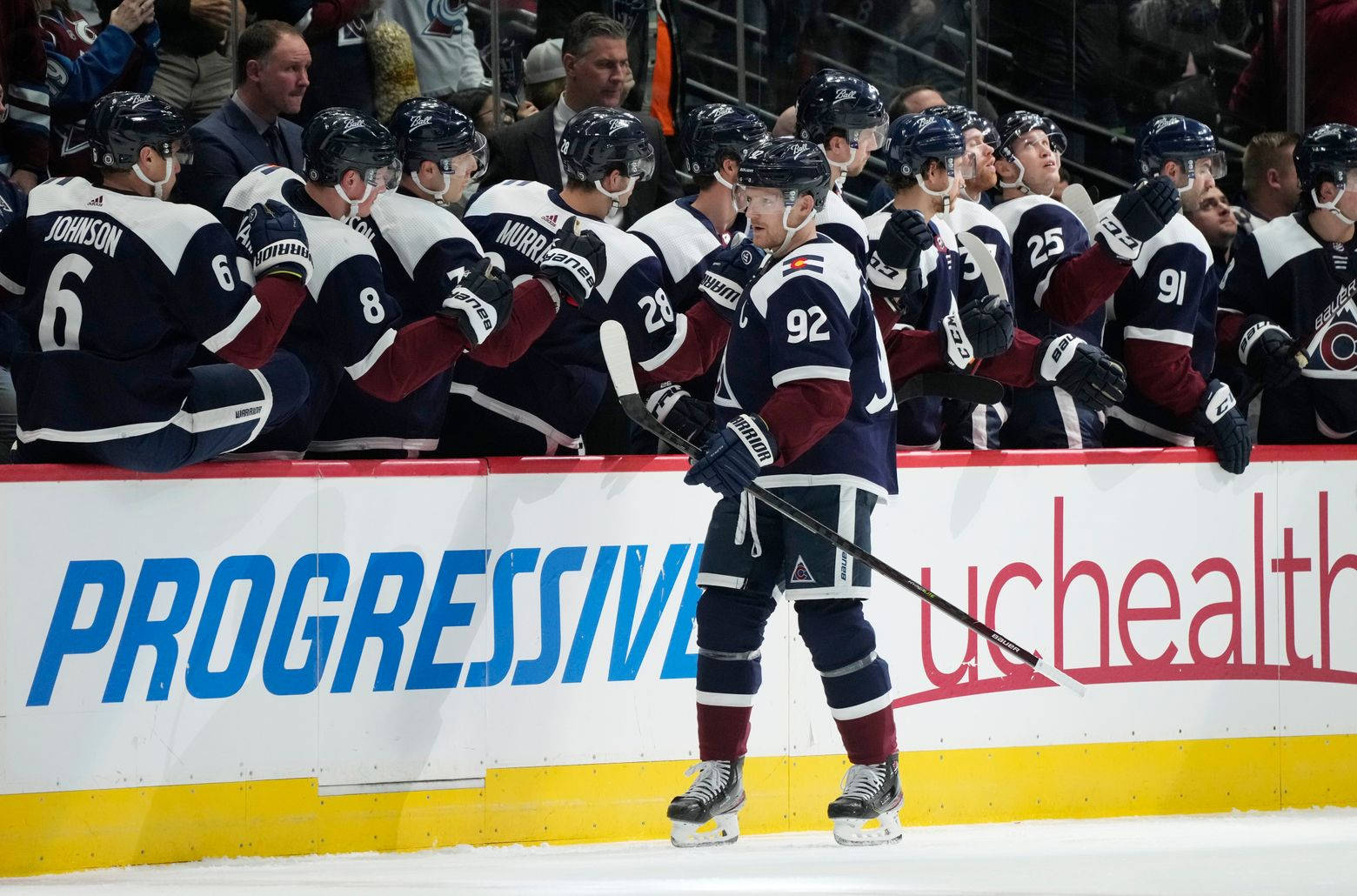 Gabriel Landeskog Colorado Avalanche United Team Wallpaper