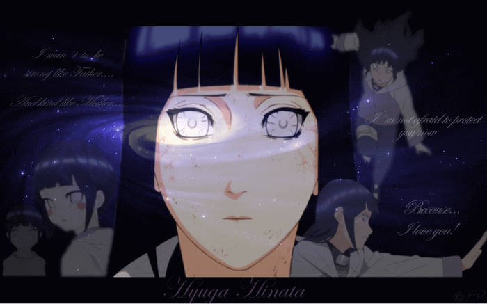 Galaxy Aesthetic Hinata From Naruto Wallpaper