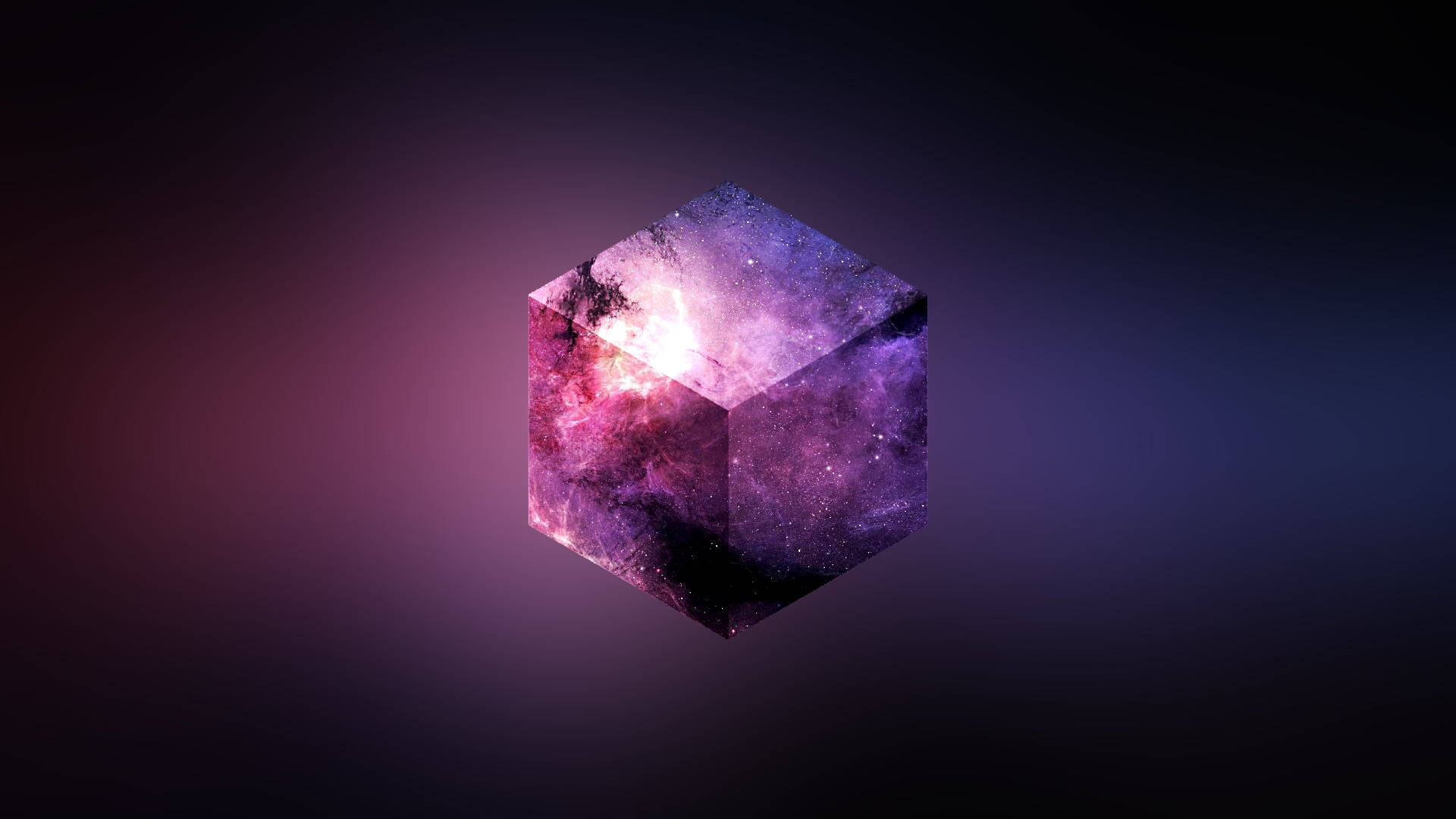 Galaxy Cube Backgrounds Wallpaper