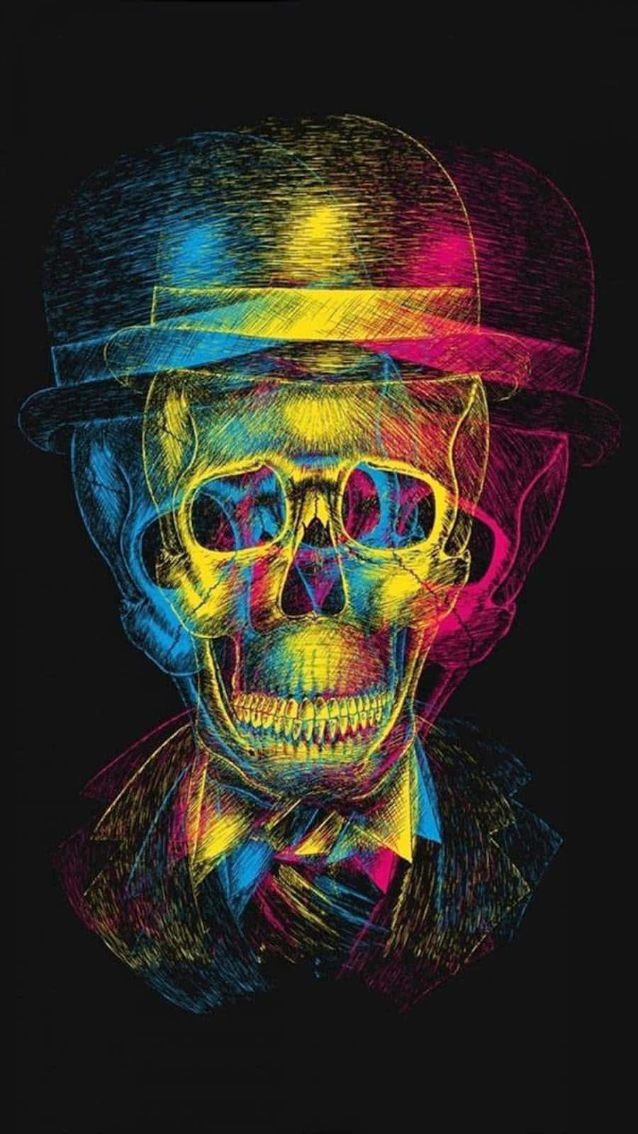 Galaxy S5 3d Skull Norp Company Wallpaper