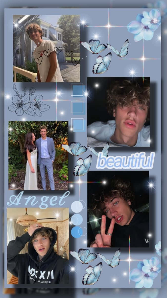 Gavin Casalegno Angelic Collage Wallpaper