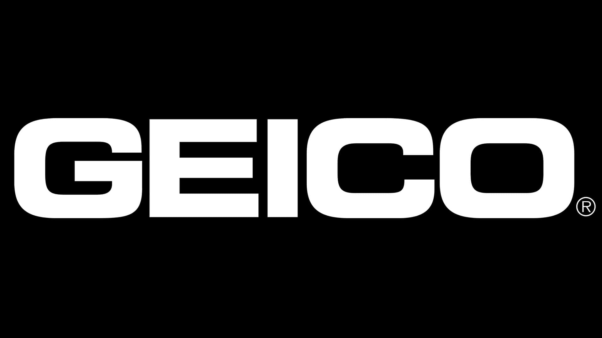 Geico Logo Black Background Wallpaper WallpapersOK