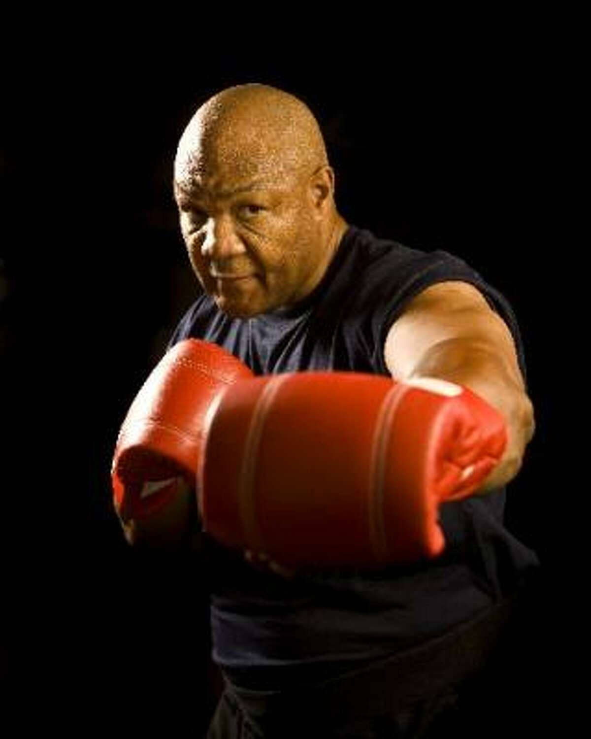 George Foreman Gloved Wallpaper