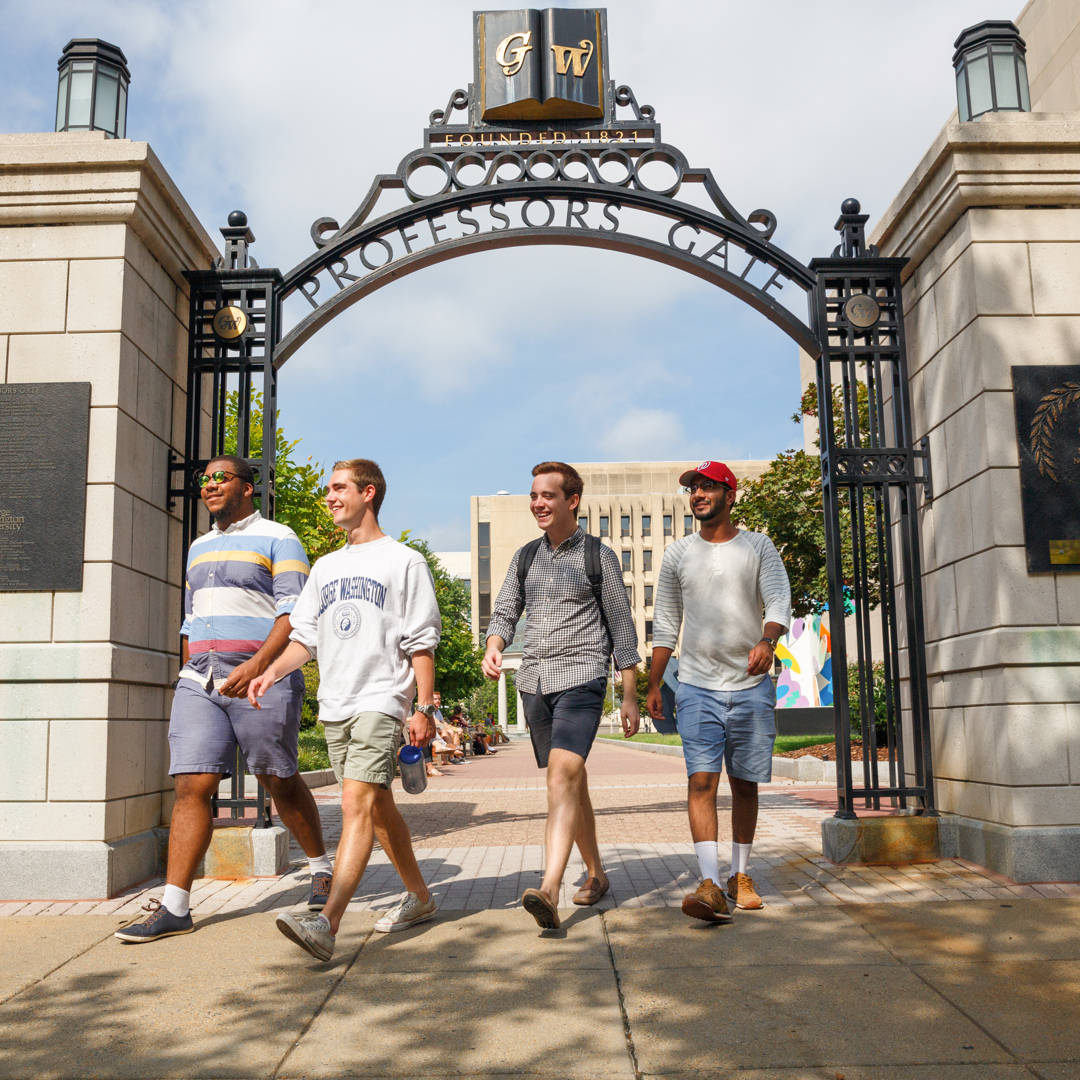 George Washington University Gate Wallpaper