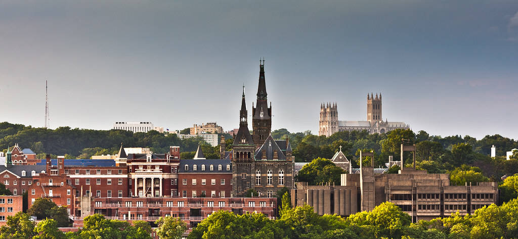 Georgetown University Distant View Wallpaper