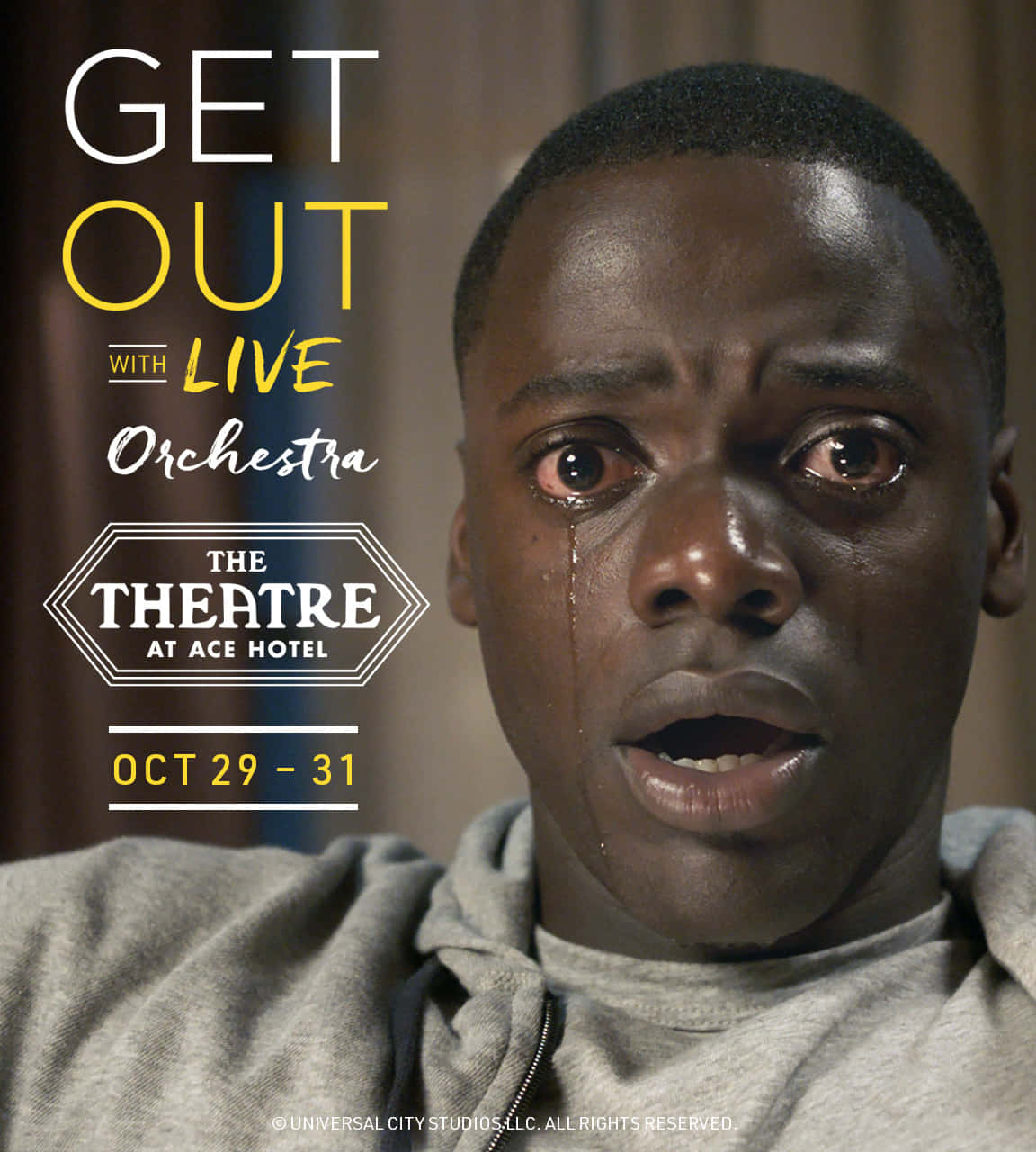 Get Out Live Orchestra Event Poster Wallpaper