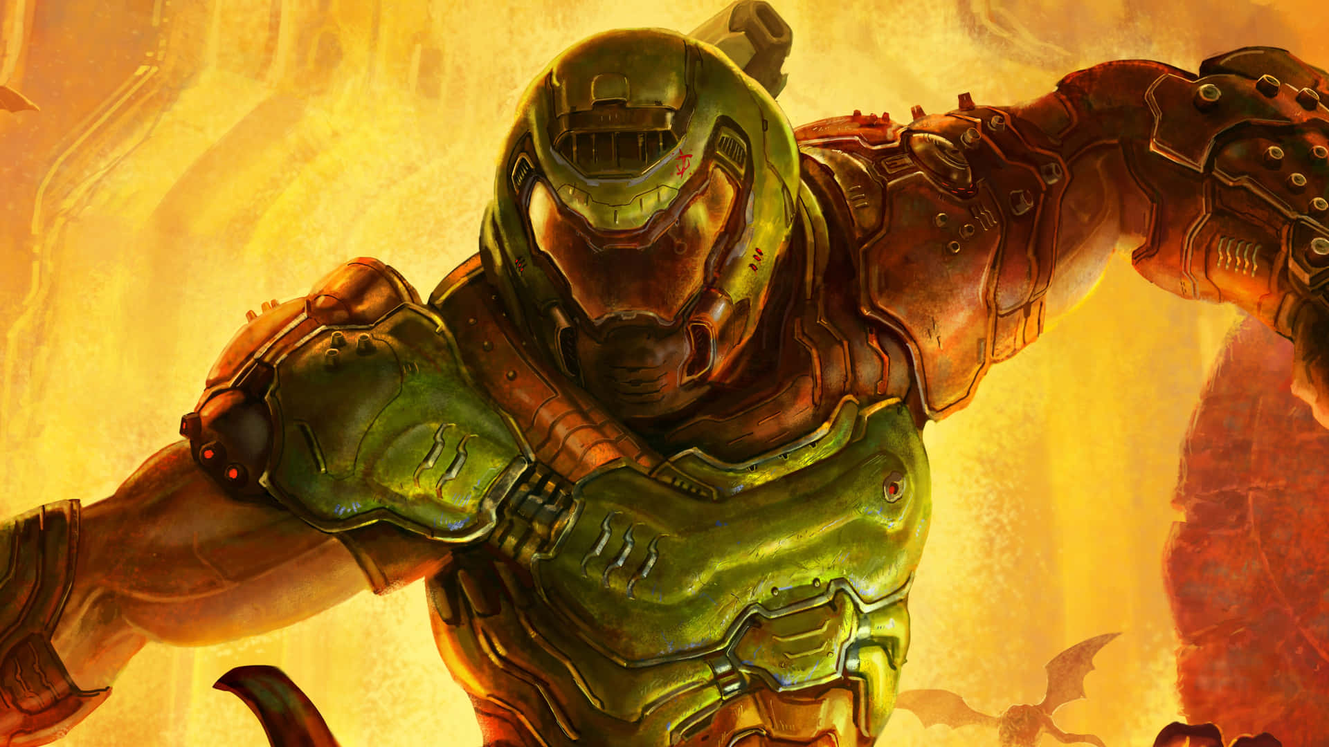 Get Ready To Face The Doom Slayer Wallpaper