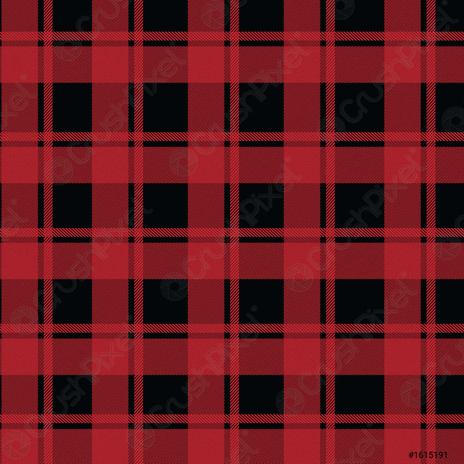 Get The Classic Look With Black And Red Plaid! Wallpaper