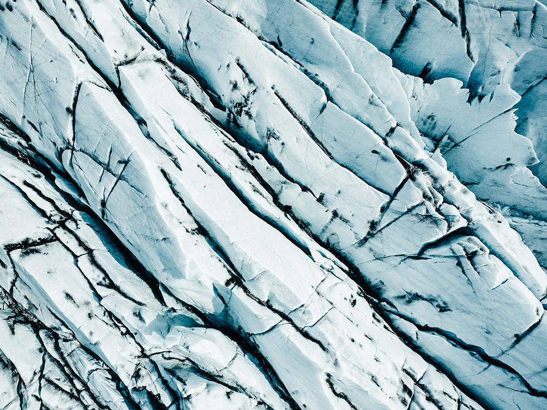 Glacier Cracks Cool Pc Wallpaper