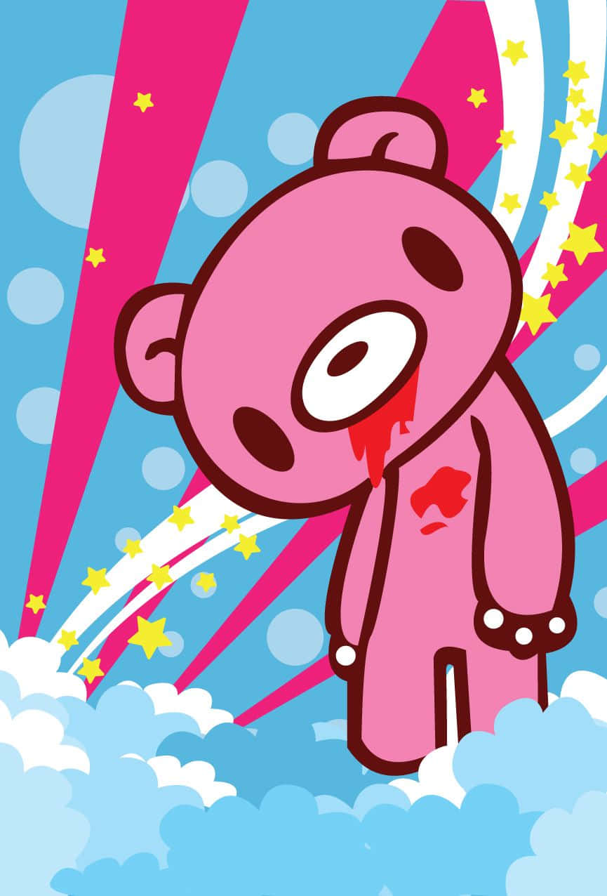 Gloomy Bear In The Sky Wallpaper