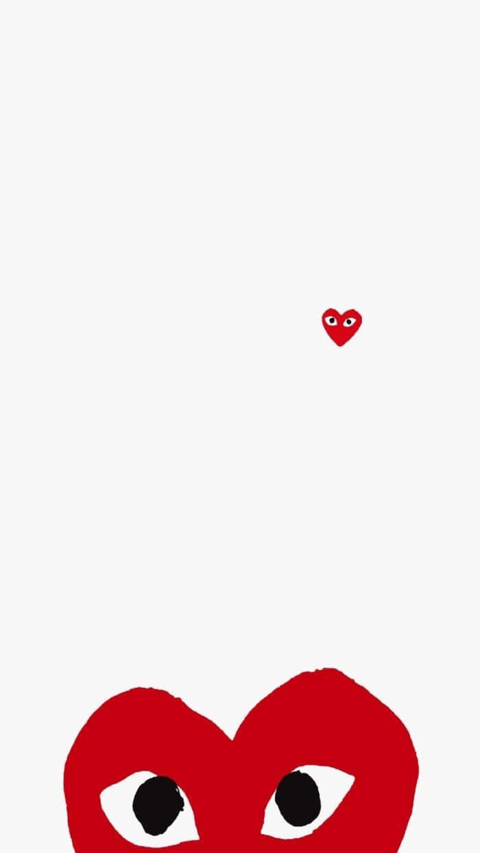 Go Everywhere With Cdg Play Wallpaper