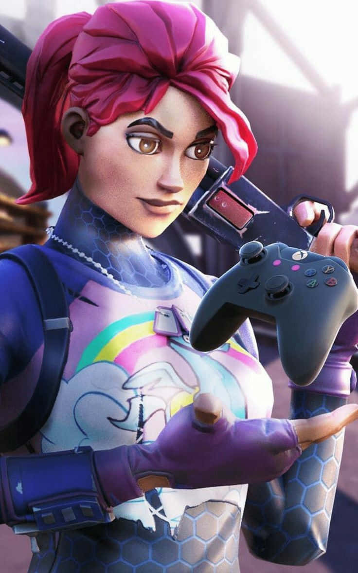 Go For Victory In Fortnite On Xbox! Wallpaper
