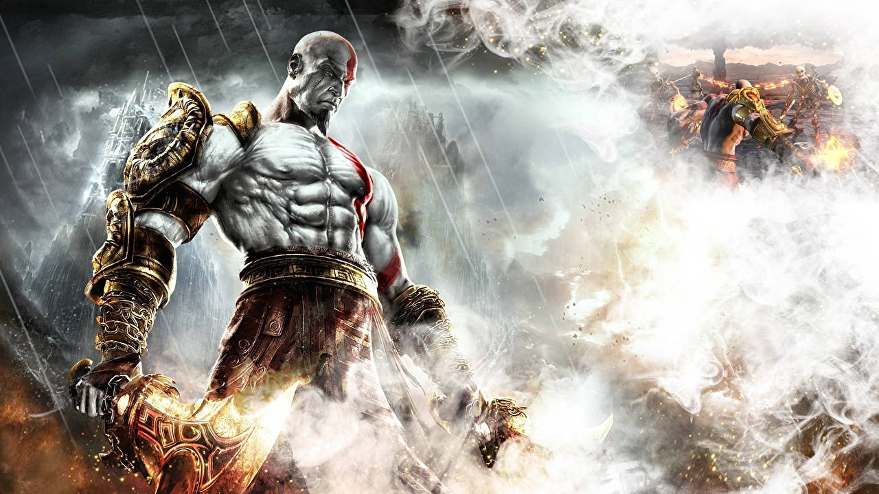 God Of War Kratos Artwork Wallpaper