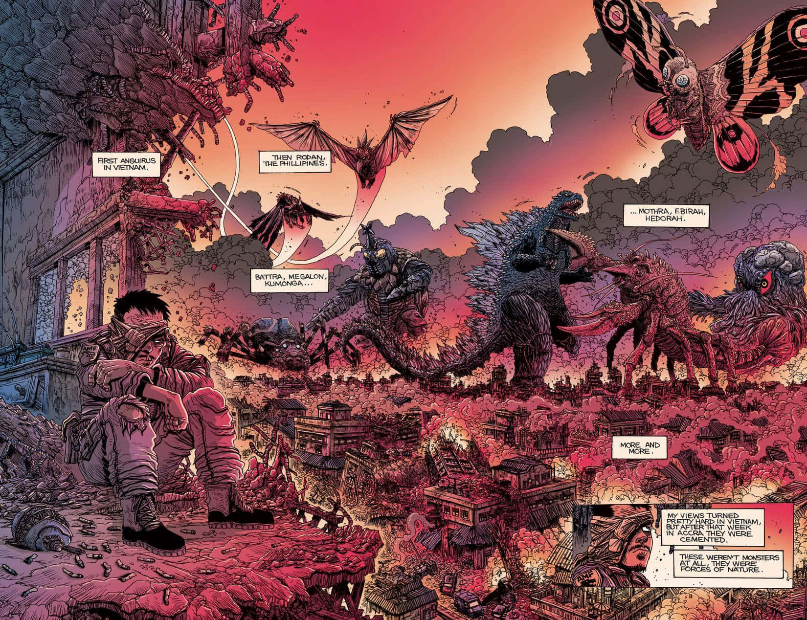 Godzilla Vs Kaiju - Page 1 Wallpaper