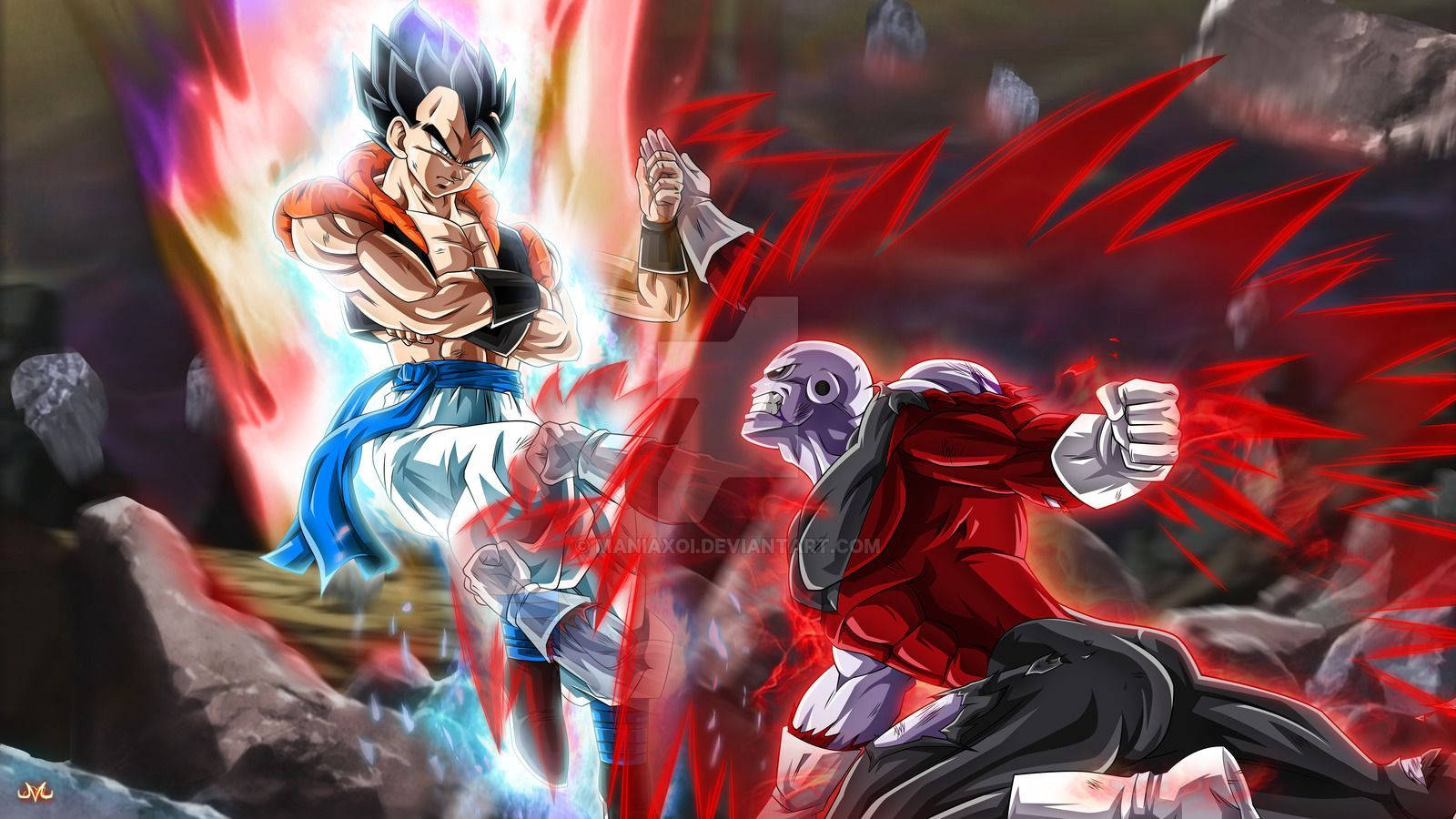 Gogeta And Jiren Wallpaper