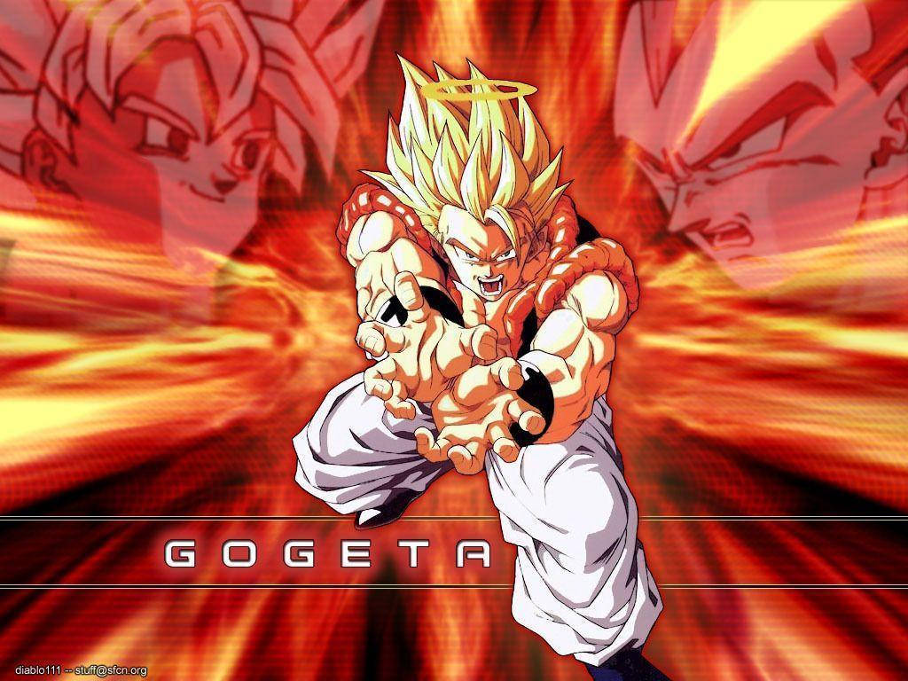 Gogeta Hadouken Power Wallpaper