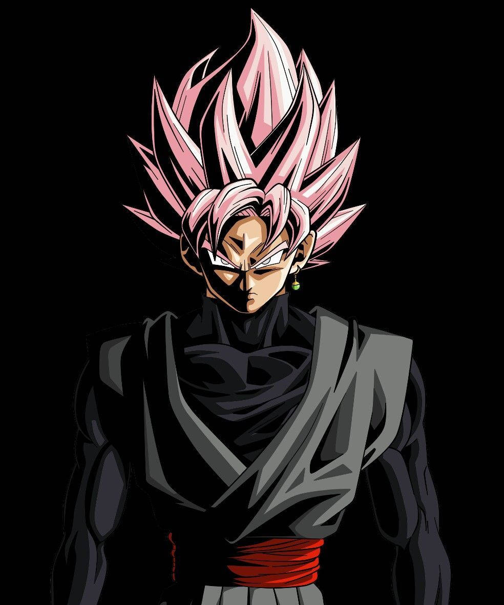 Goku Black Anime Portrait Wallpaper