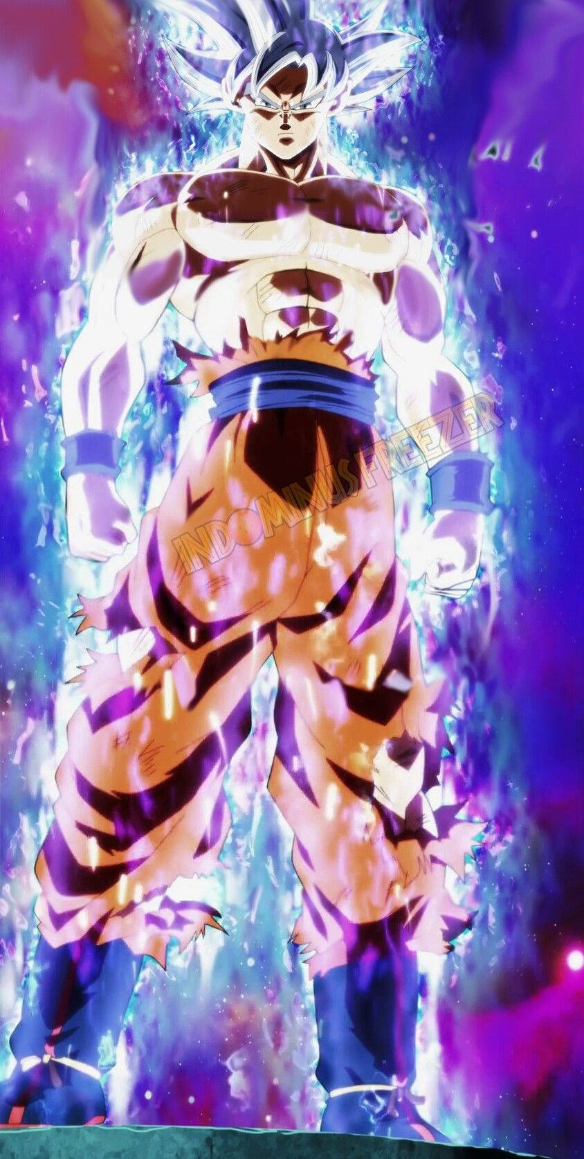 Goku Ultra Instinct Full Portrait Wallpaper