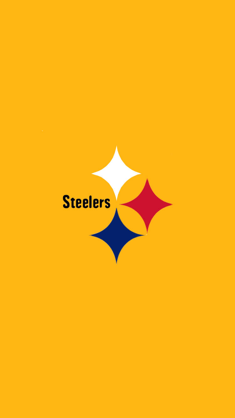 Gold Pittsburgh Steelers Mobile Wallpaper