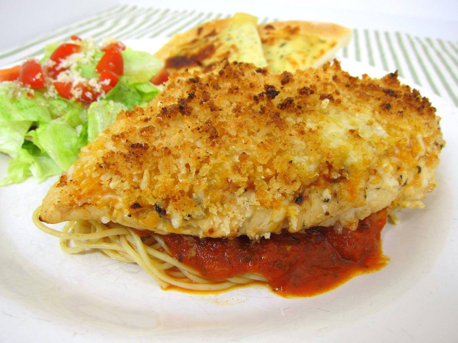 Golden Chicken Fillet Parmigiana Crumbs Wallpaper