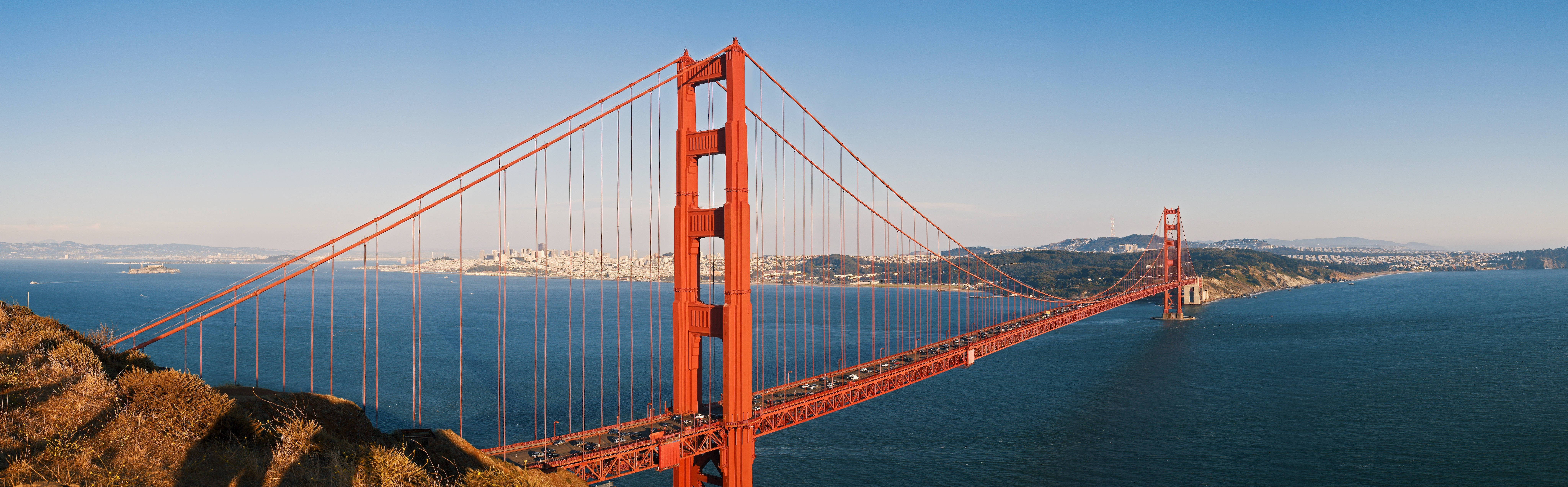 Golden Gate Bridge Photo Banner Wallpaper