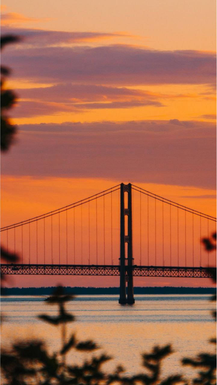 Golden Hour In San Francisco Iphone Wallpaper