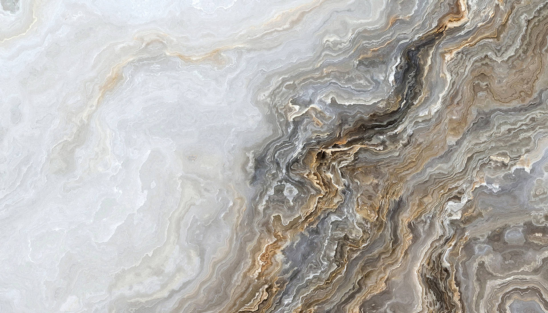 Golden Layered Quartz Marble Texture Wallpaper