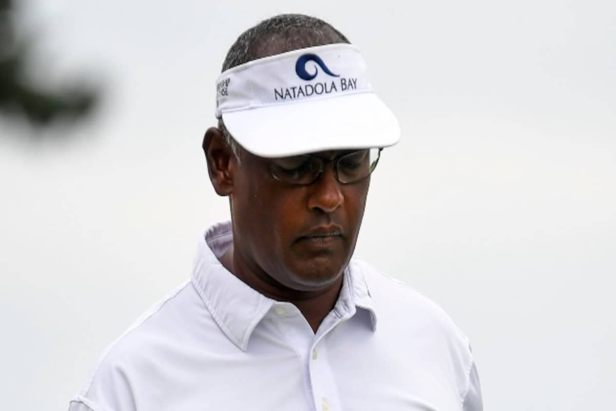 Golfer Vijay Singh Looking Serious Wallpaper