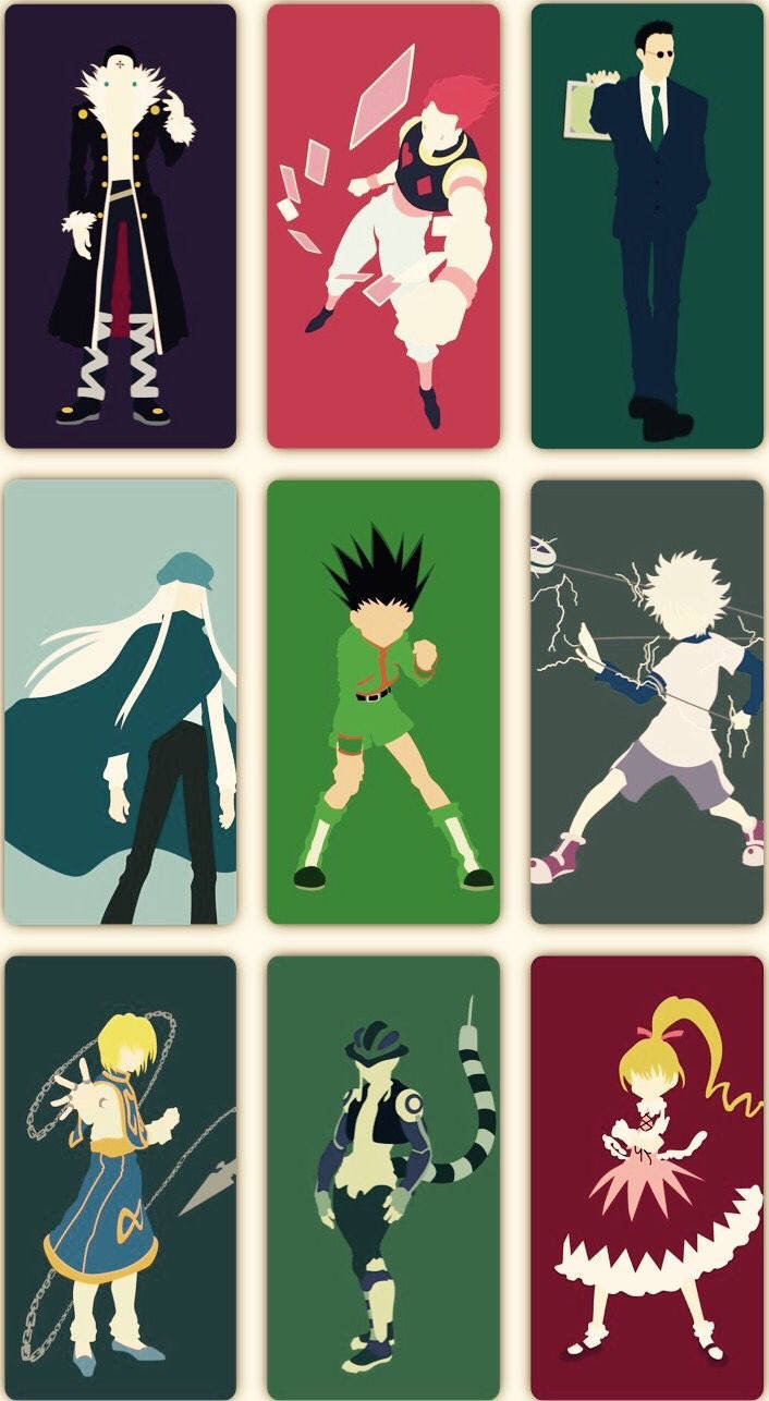 Gon, Killua, And Kurapika, The Main Characters Of The Hit Anime Series Hunter X Hunter! Wallpaper