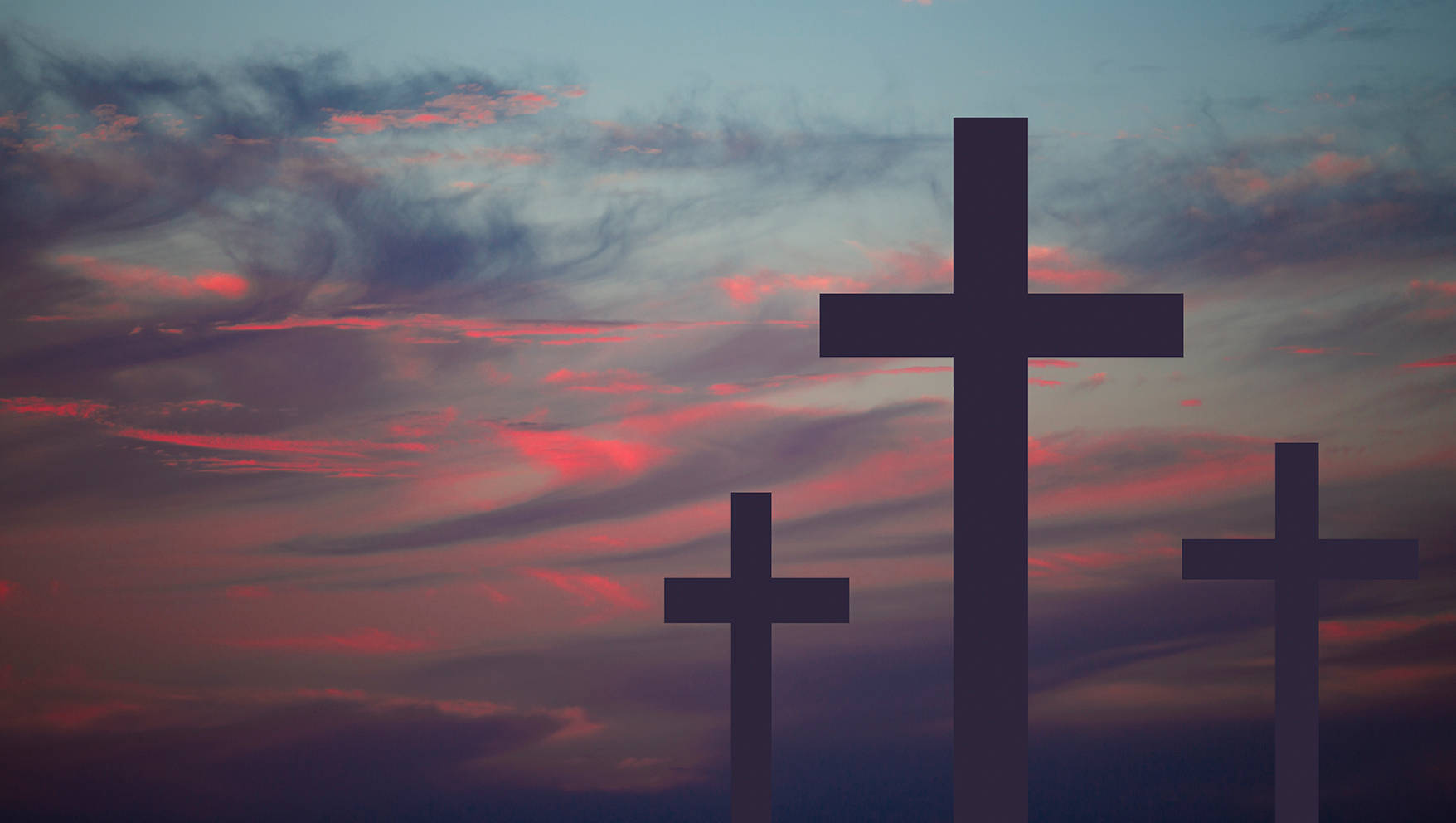 Good Friday Dusk Cross Wallpaper