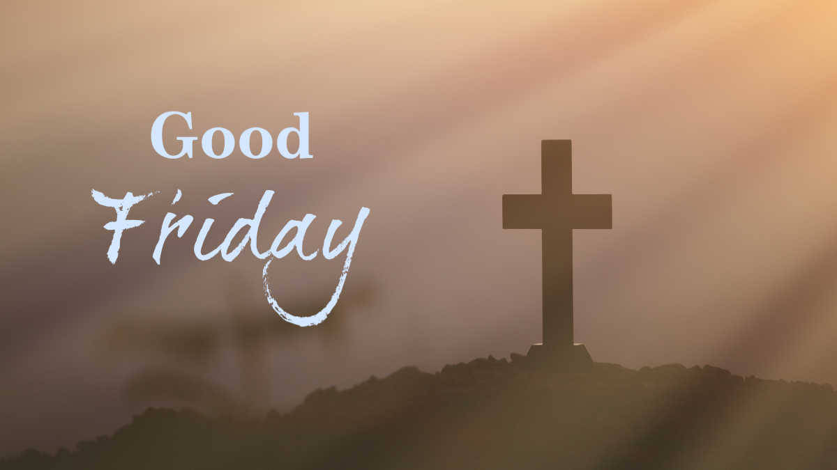 Good Friday Slogan Wallpaper