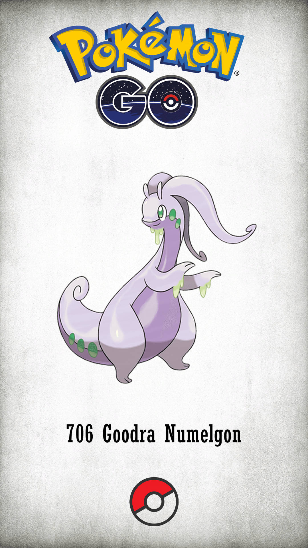 Goodra On Pokemon Go Wallpaper