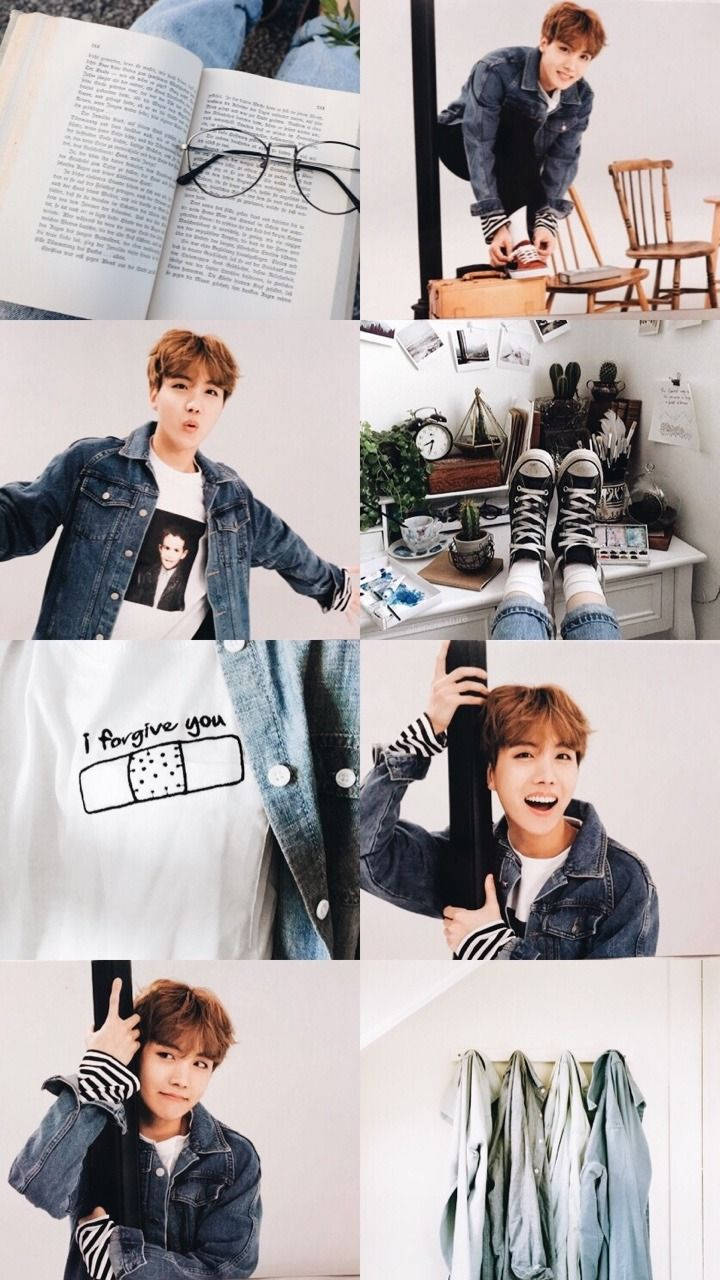 Goofy Nerd Bts Member V Aesthetic Wallpaper