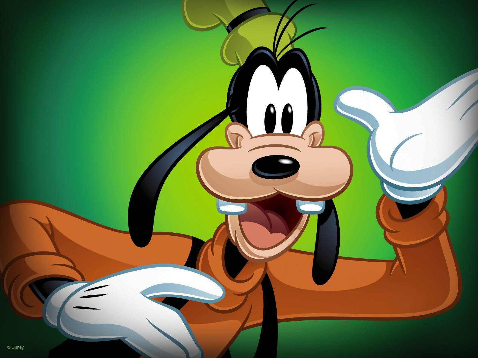 Goofy With A Cheeky Smile Wallpaper