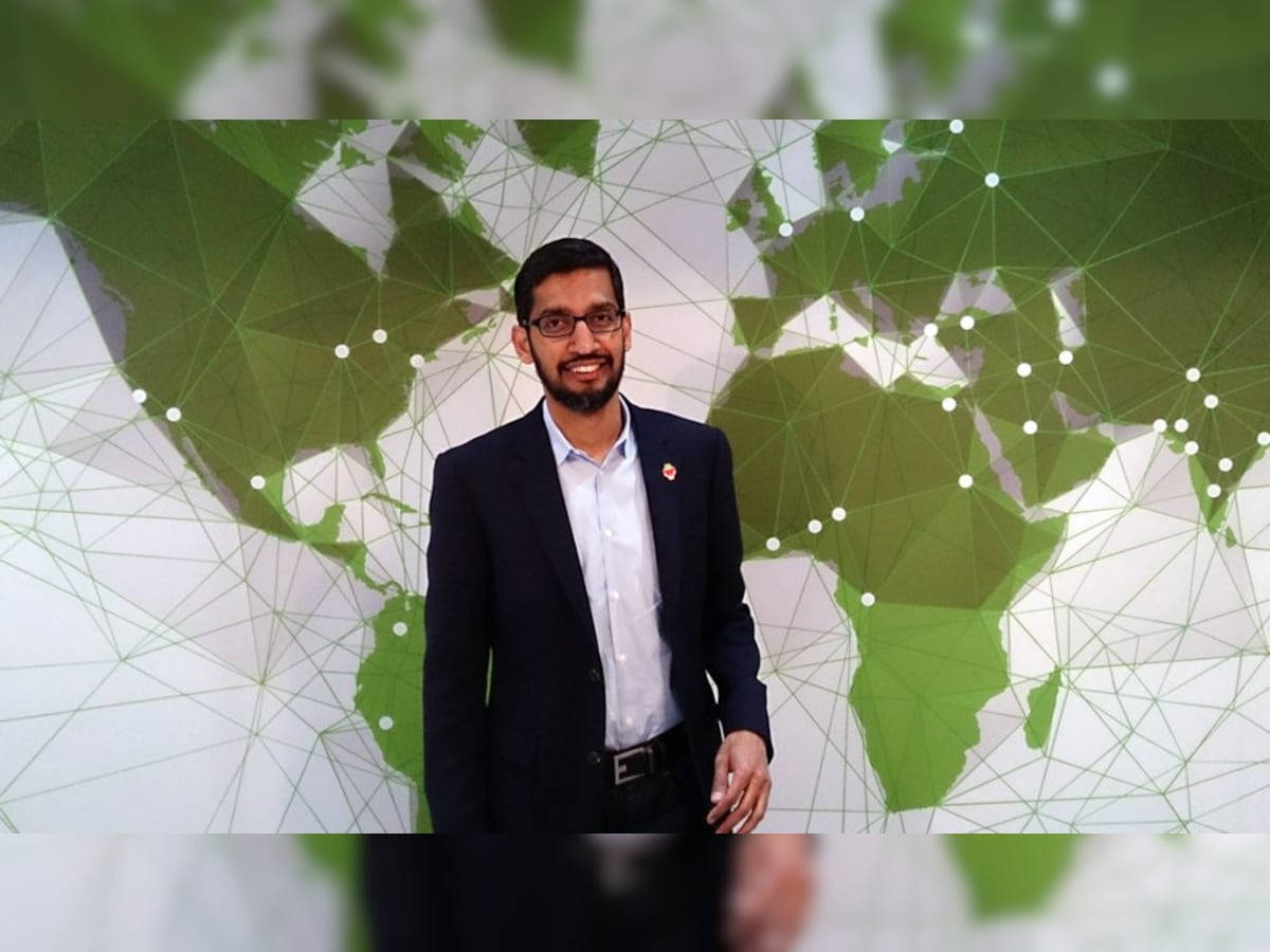 Google Ceo Sundar Pichai Work Wallpaper