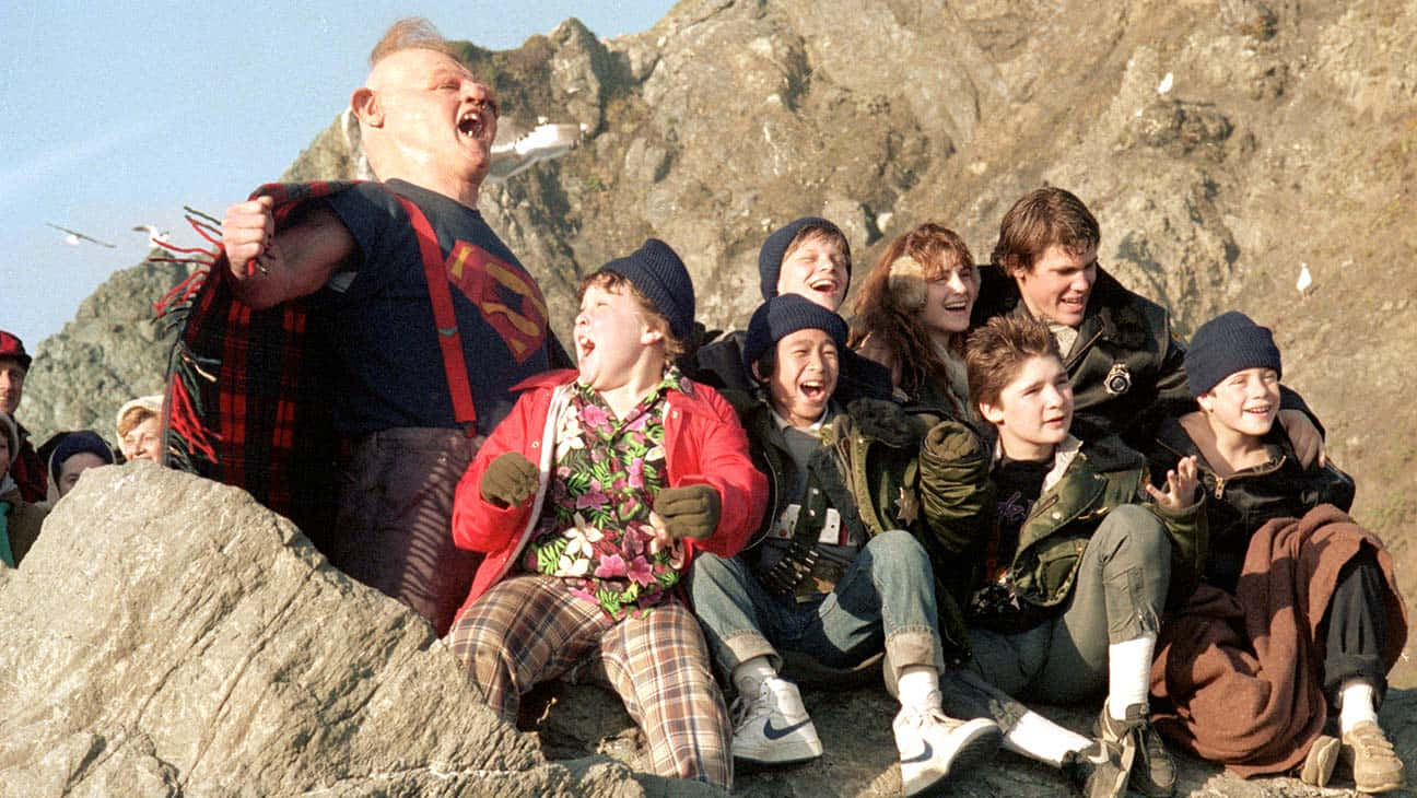 Goonies Cast Celebration Wallpaper