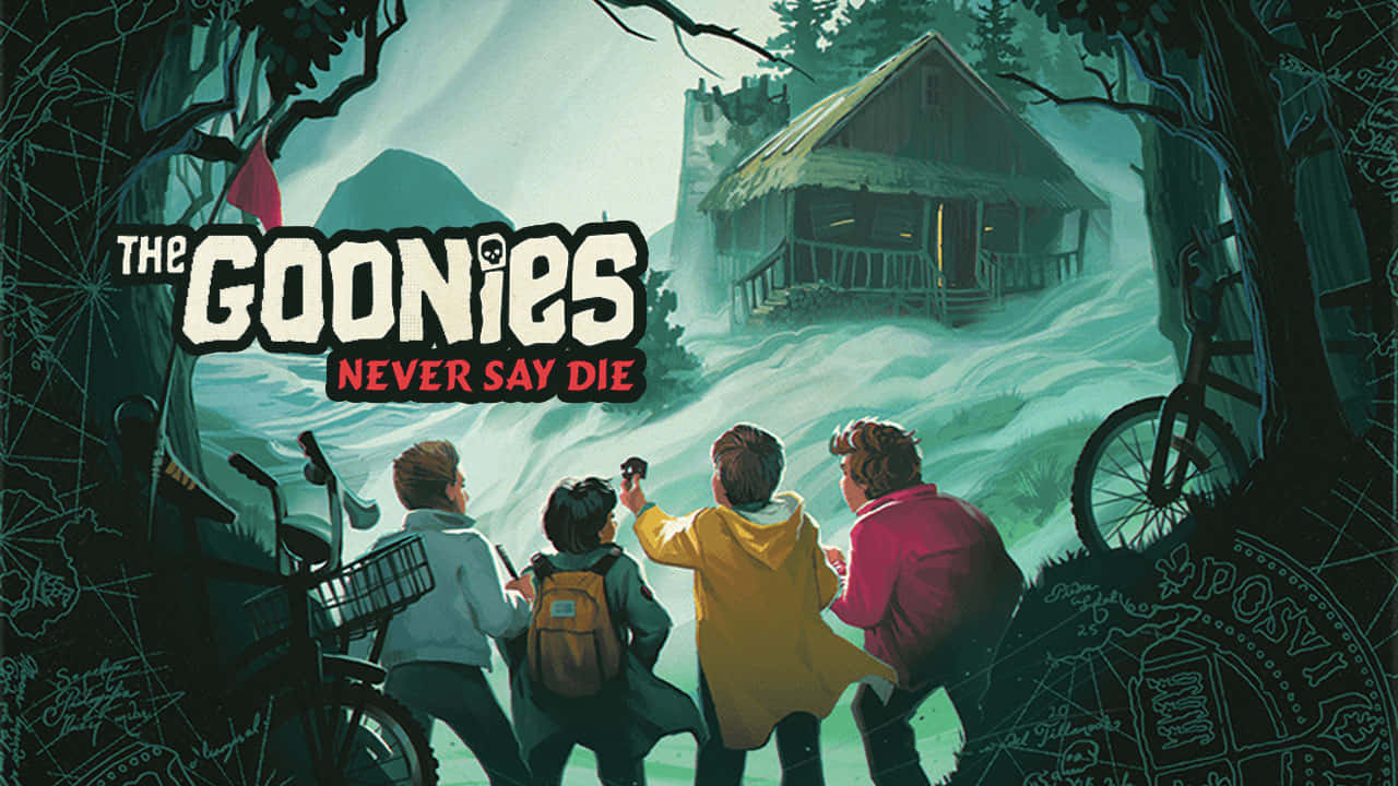 Goonies Never Say Die Adventure Artwork Wallpaper