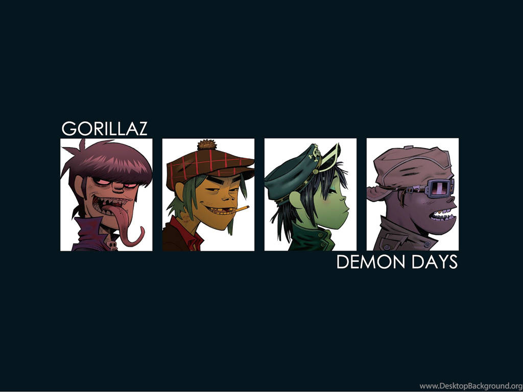 Gorillaz Demon Days Album Wallpaper