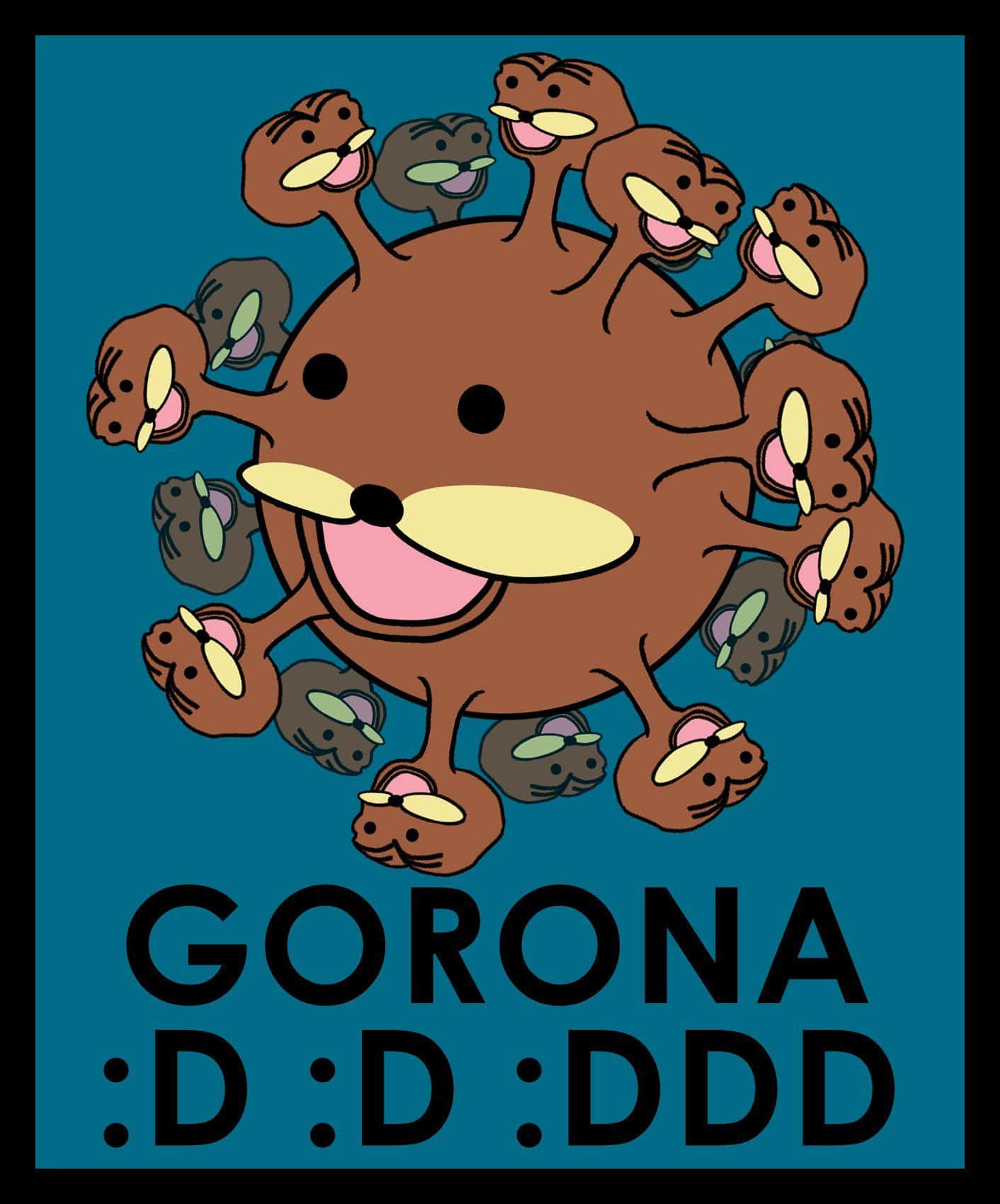 Gorona Coronavirus Funny Meme Wallpaper